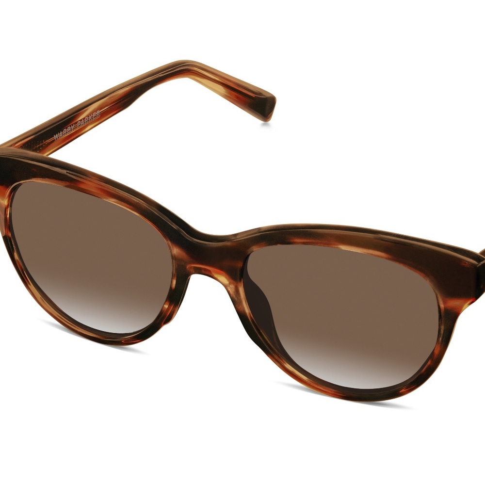 Warby Parker Piper Sunglasses in Striped Brandy